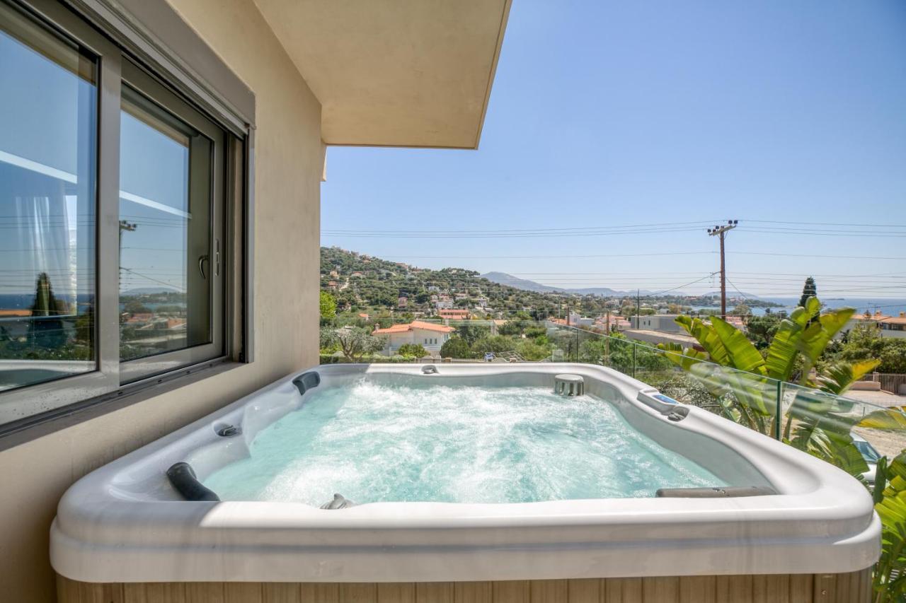 Elaia Luxury Suites Lagonisi Ngoại thất bức ảnh